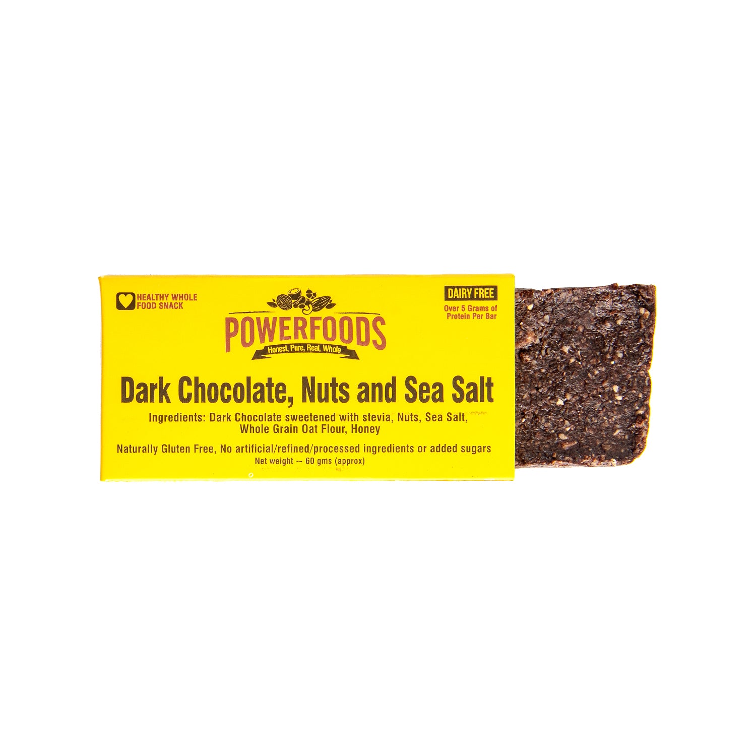 Dark Chocolate, Nuts and Sea Salt Bar (50 Grams Approx)