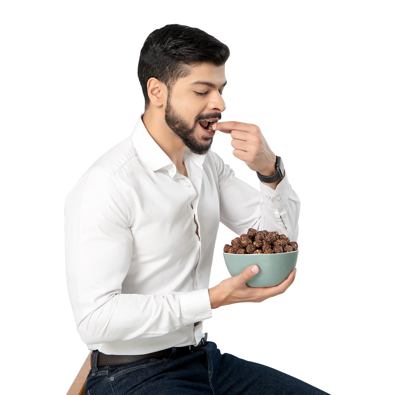 Dark Chocolate, Almond & Oat Clusters (500 Grams Approx)